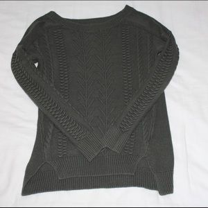 Olive Green Knit Sweater